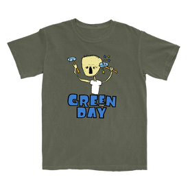 Green Day MADE IN UK Nimrod Breast バンドT Nimrod Vintage Hammer T-Shirt | Green Day Official Store